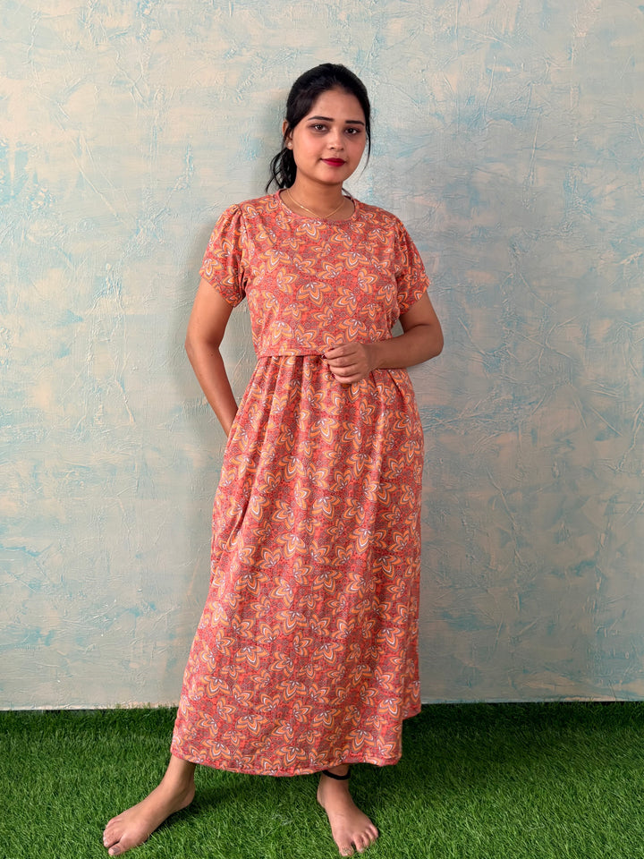 Pumpkin - Zipless Maternity and feeding wear - Midi length