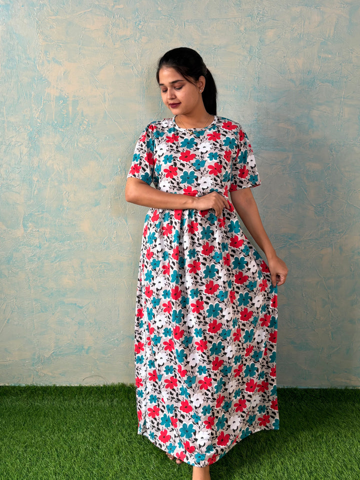 Sobha - Zipless Maternity and feeding wear - Full length