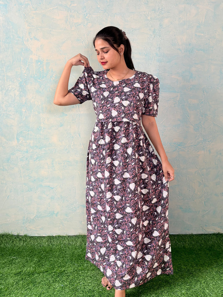 Downy - Zipless Maternity and feeding wear - Full length