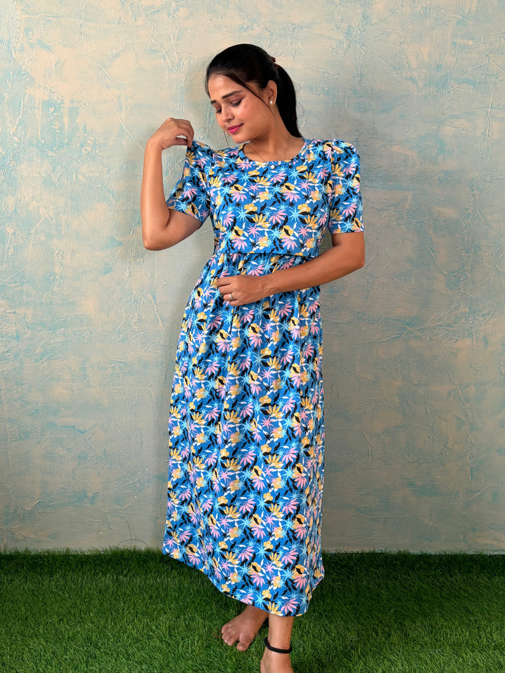 Dual Paradise - Zipless Maternity and feeding wear - Midi length
