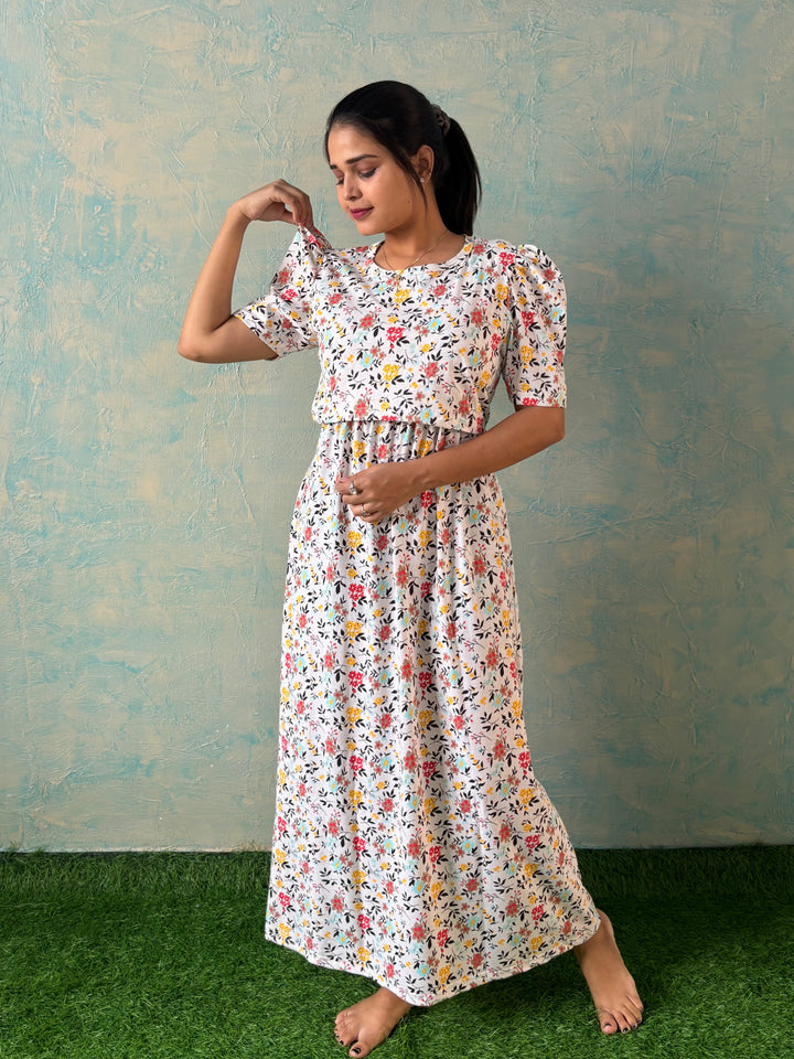 Pretty - Zipless Maternity and feeding wear - Full length