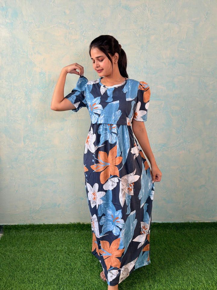 Crypto - Zipless Maternity and feeding wear - Full length