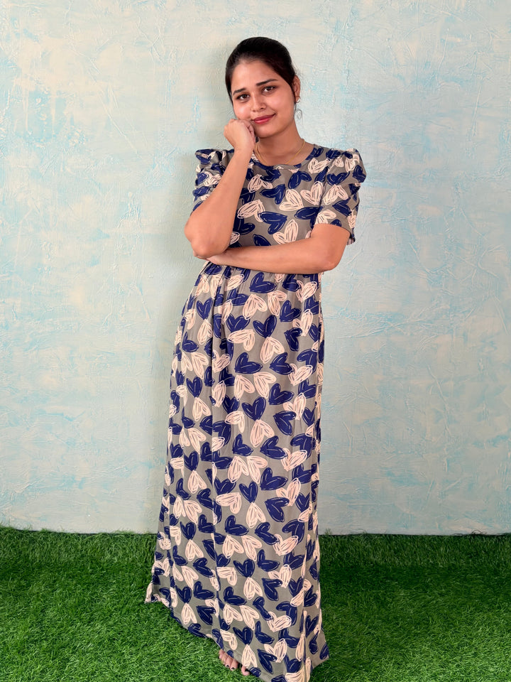 Olive - Zipless Maternity and feeding wear - Full length