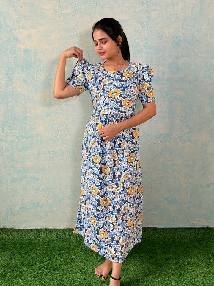 Kinder Garden - Zipless Maternity and feeding wear - Midi length