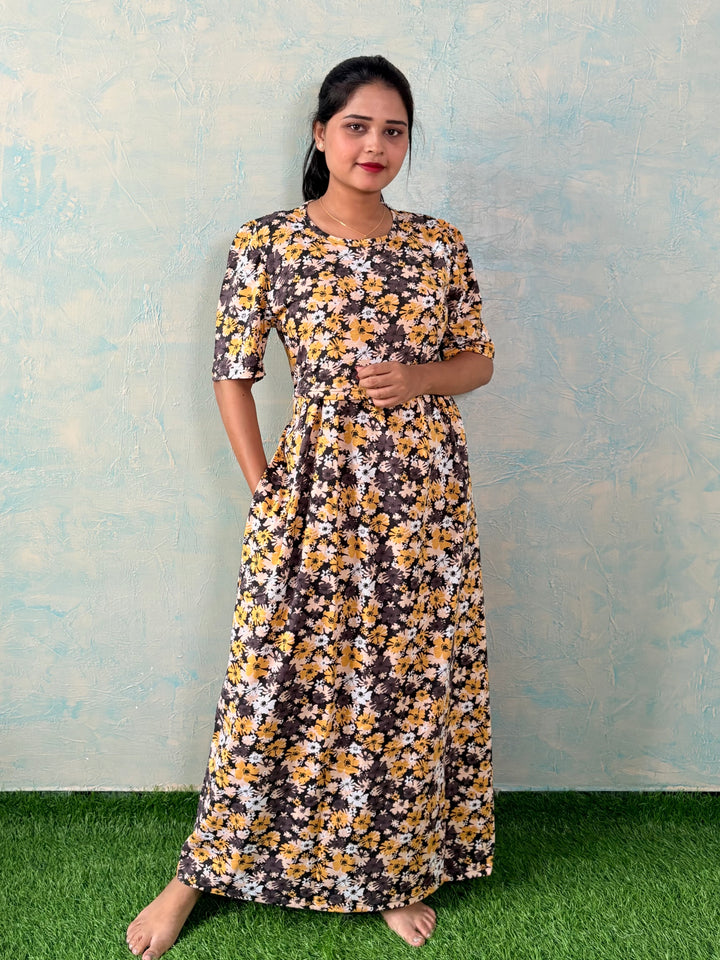 Safari - Zipless Maternity and feeding wear - Full length