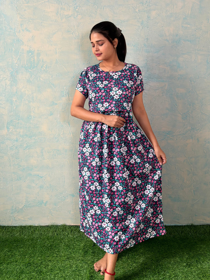 Inky - Zipless Maternity and feeding wear - Midi length