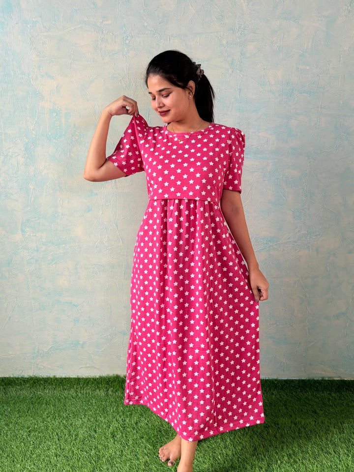 Rani Star - Zipless Maternity and feeding wear - Midi length