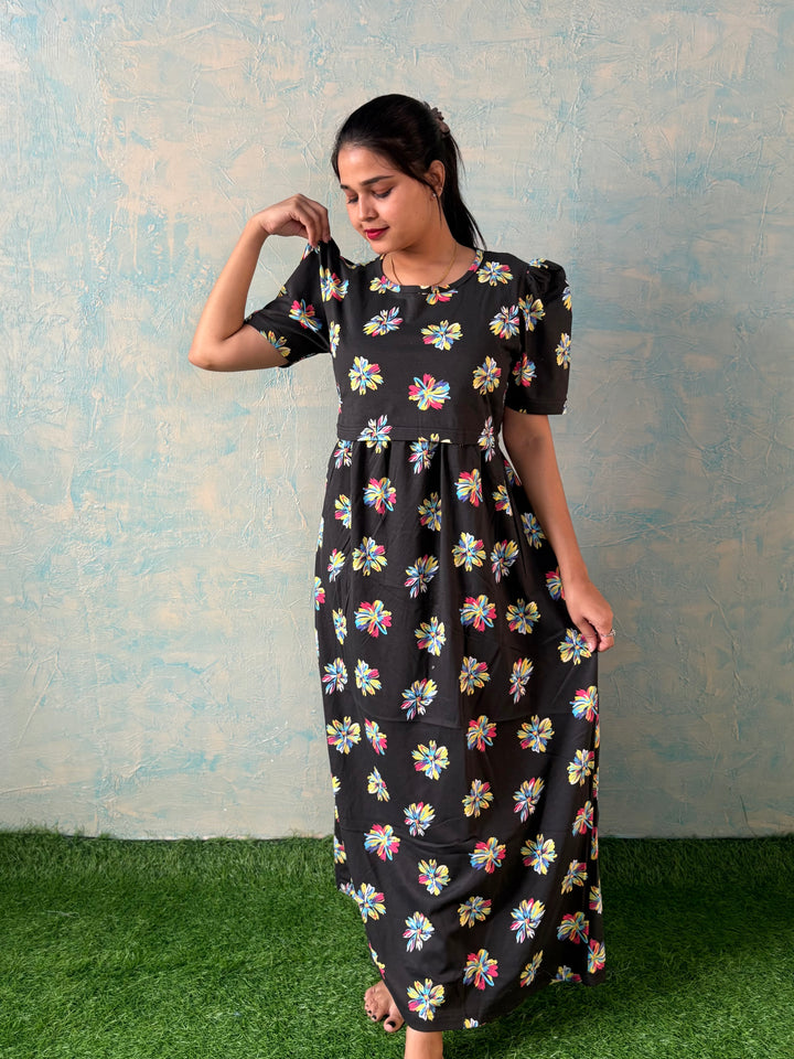Lakshana - Zipless Maternity and feeding wear - Full length