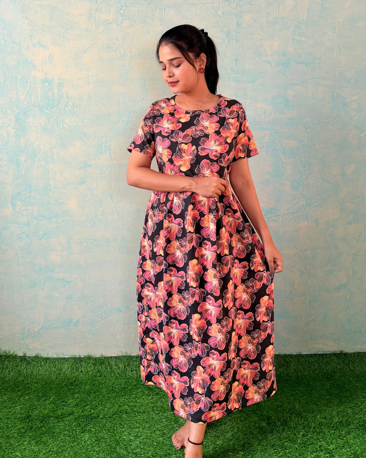 Vivid - Zipless Maternity & feeding wear - Midi length