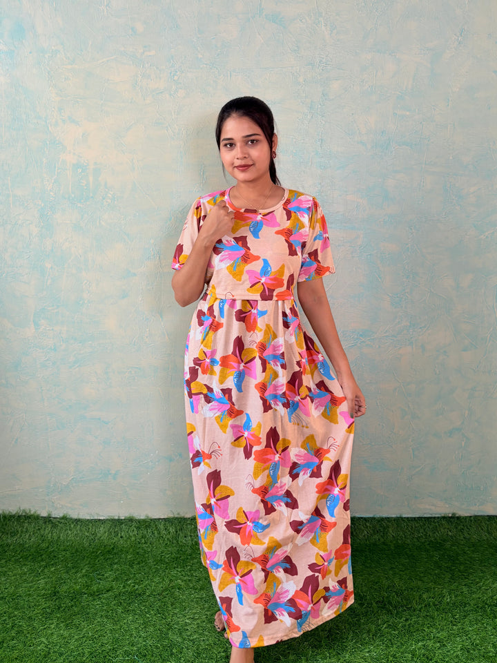 Creamy - Zipless Maternity and feeding wear - Full length