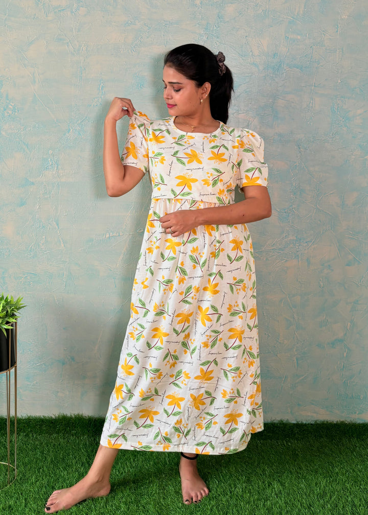 Lemon - Zipless Maternity and feeding wear - Midi length