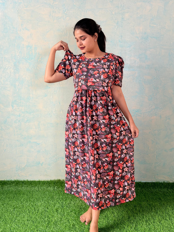 Secret - Zipless Maternity and feeding wear - Midi length