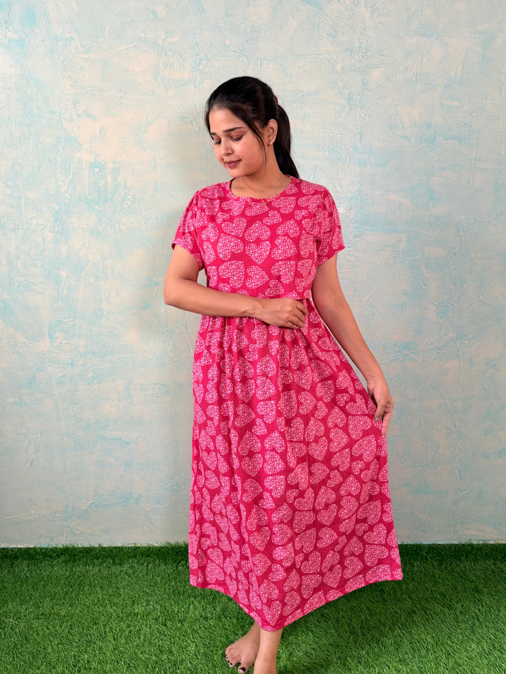 Manicure - Zipless Maternity and feeding wear - Midi length
