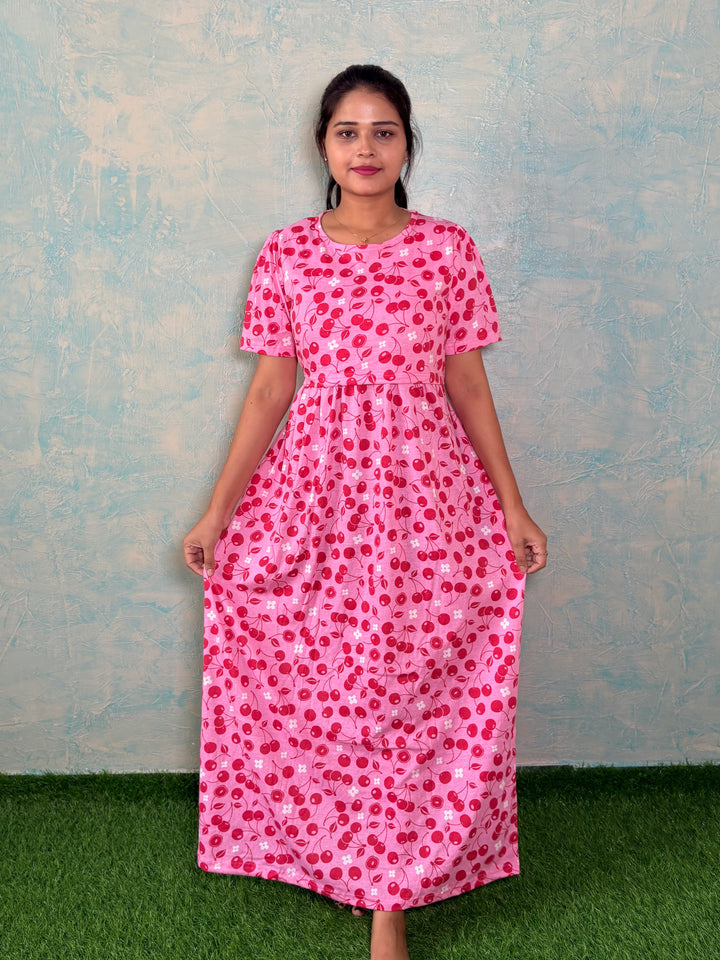 Plums - Zipless Maternity and feeding wear - Full length