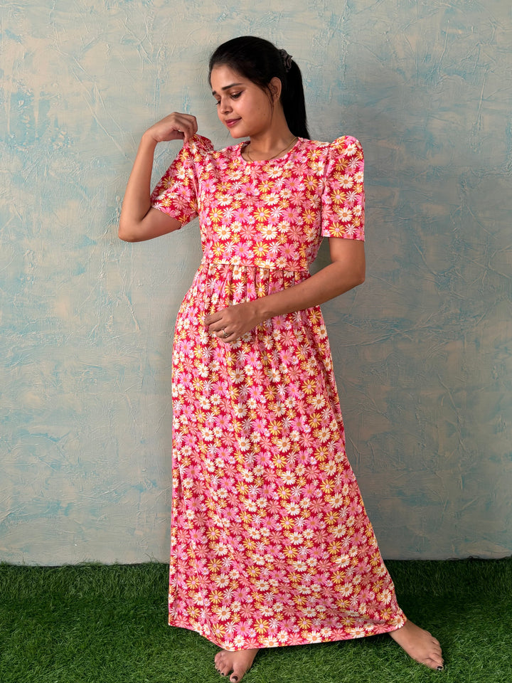 Gerbera - Zipless Maternity and feeding wear - Full length