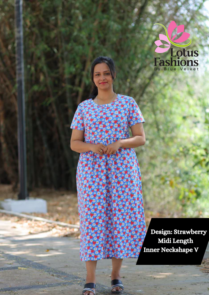 Strawberry - Zipless Maternity and feeding wear