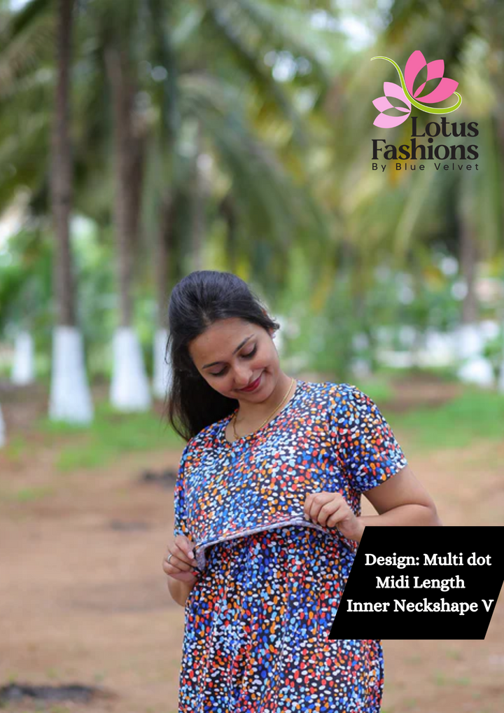 Multi Dot - Zipless Maternity and feeding wear