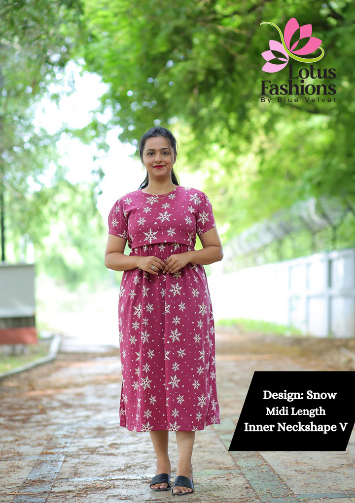 Snow - Zipless Maternity and feeding wear