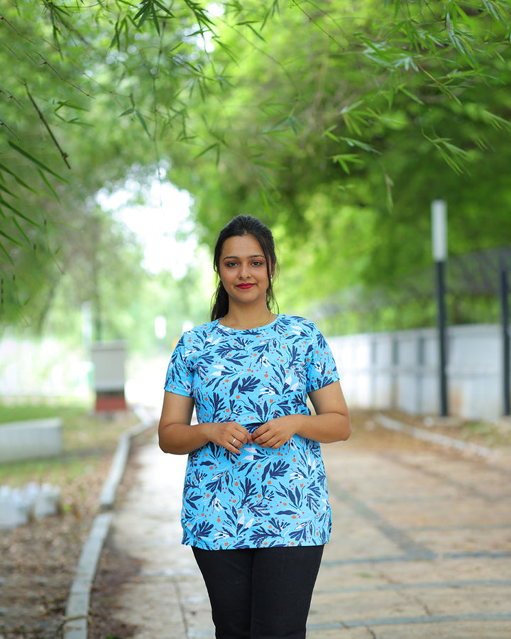 Sky Blue - Feeding T-Shirt