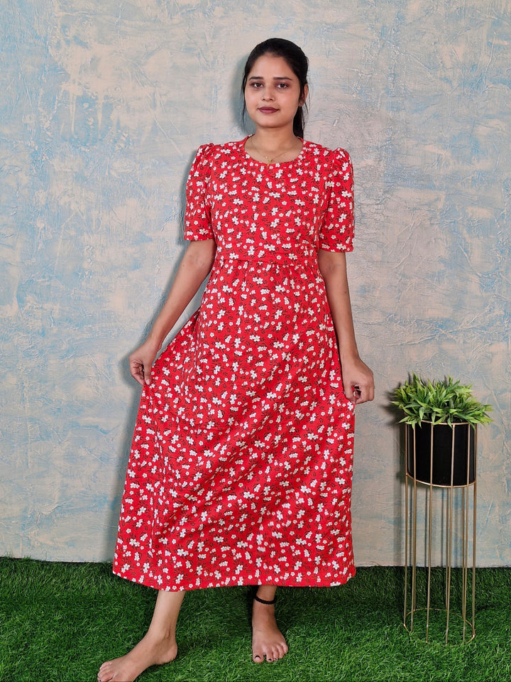 Powerpuff - Zipless Maternity and feeding wear - Midi length