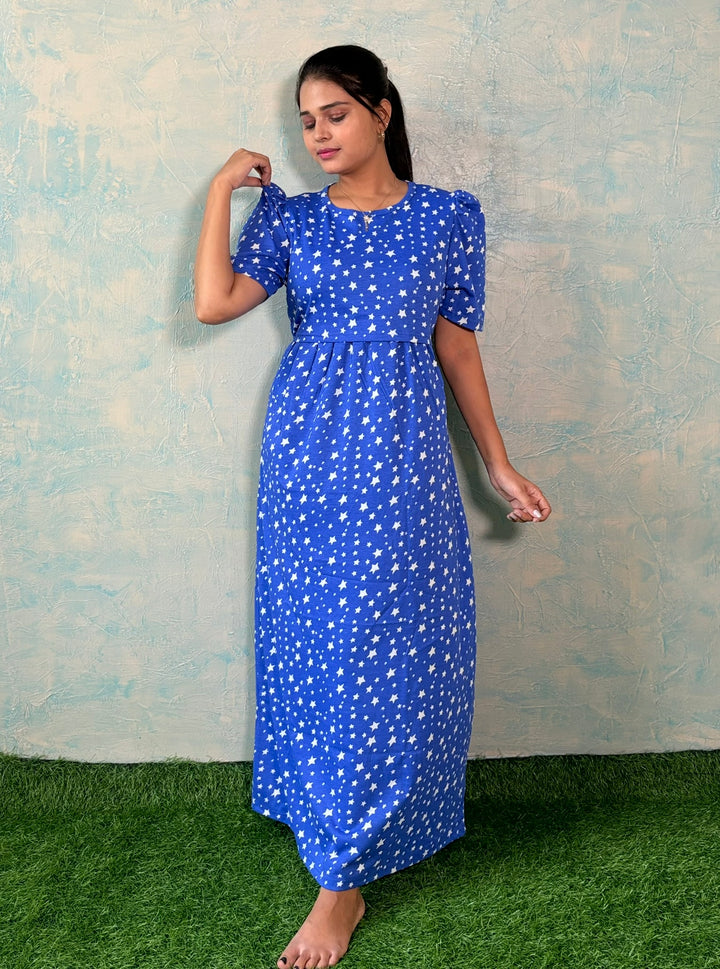 Royal Star - Zipless Maternity and feeding wear - Full length