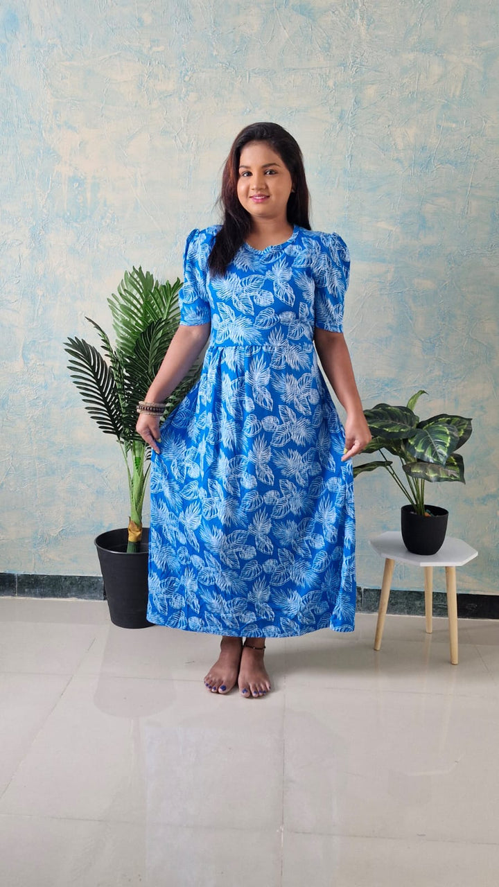 Steel Blue - Zipless Maternity and feeding wear