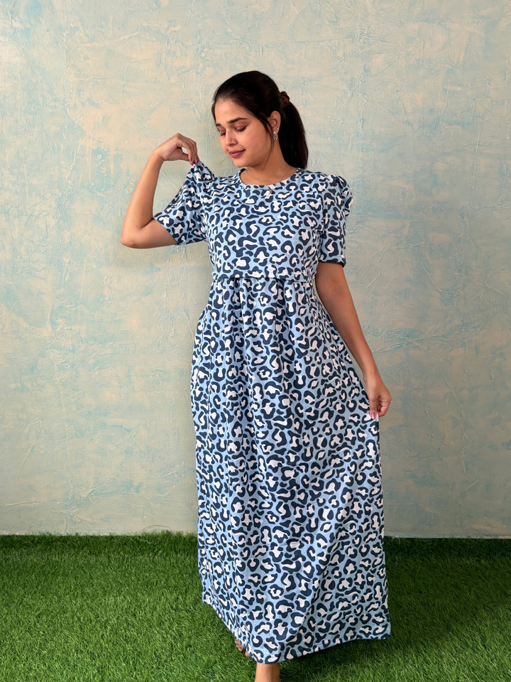Kovalam - Zipless Maternity and feeding wear - Full length