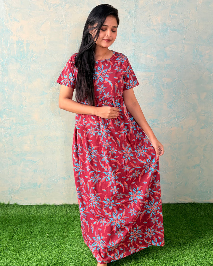 Coral - Loungewear (Non Feeding) - Full Length- 53 inches