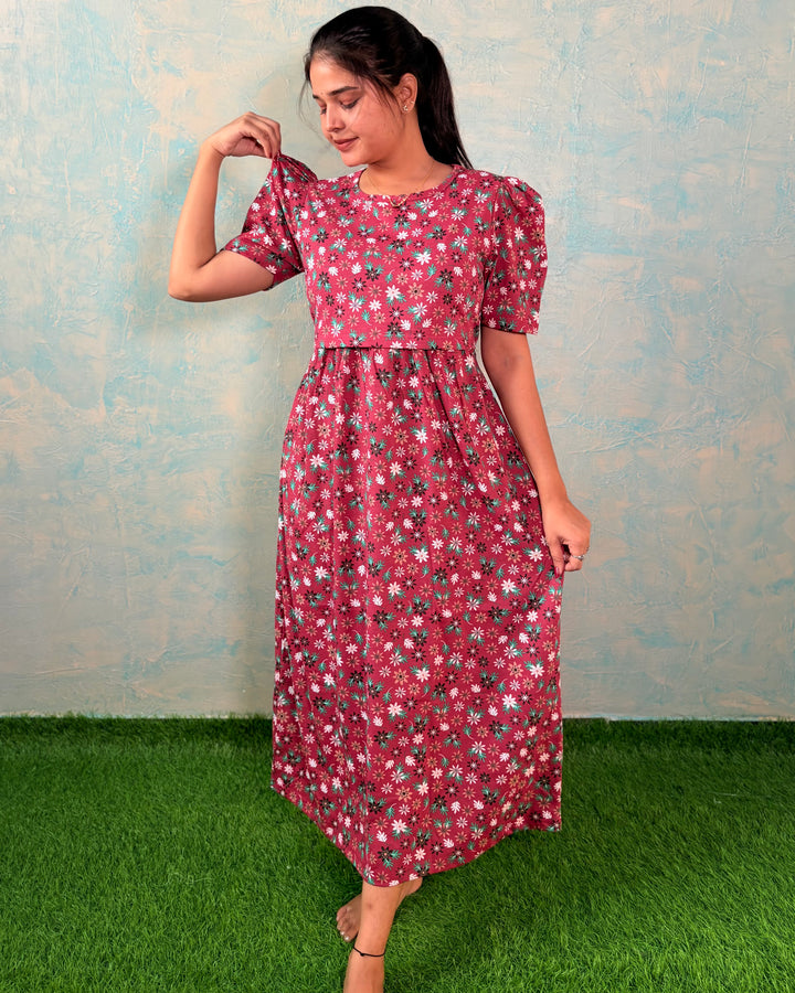 SOCIETY - Zipless Maternity & feeding wear - Midi length