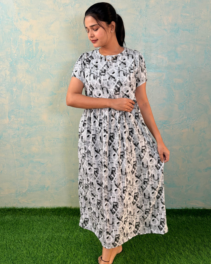 LKG - Zipless Maternity & feeding wear - Midi length