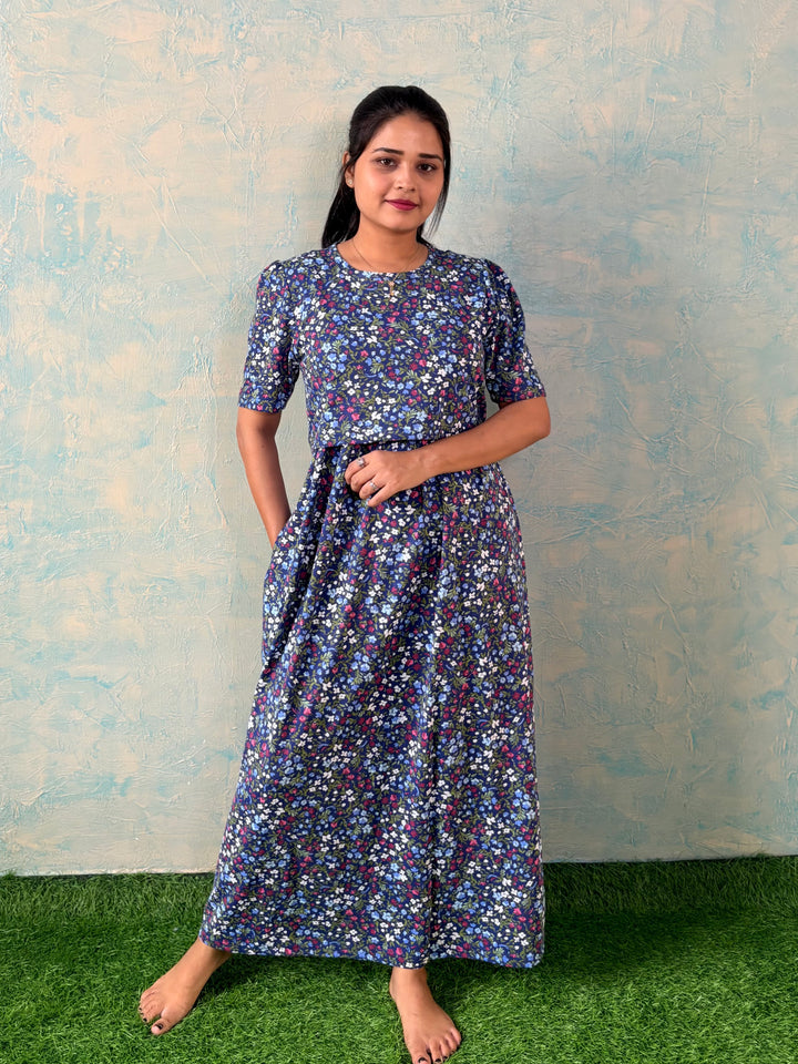 Bell Flower - Zipless Maternity and feeding wear - Full length