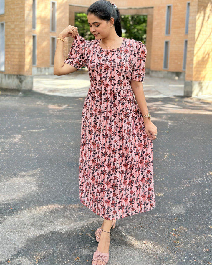 NYKAA - Zipless Maternity & feeding wear - Midi length