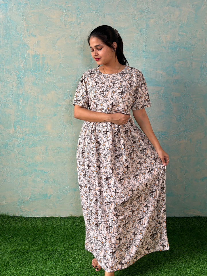 Waterfall - Zipless Maternity and feeding wear - Full length