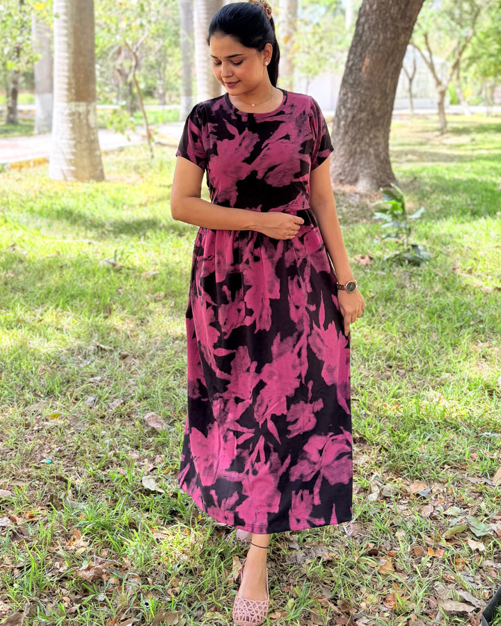 Red Velvet - Zipless wear - Midi length