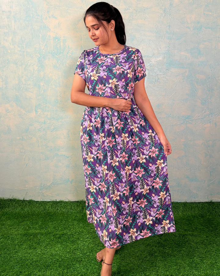 FLORENCE - Zipless Maternity & feeding wear - Midi length