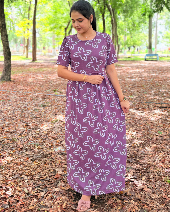 4 POINTS - Zipless Maternity & feeding wear - Full length