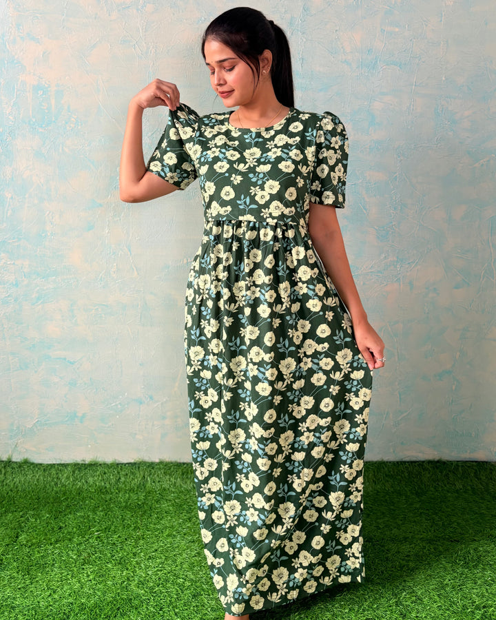 Forest - Zipless Maternity & feeding wear - Full length