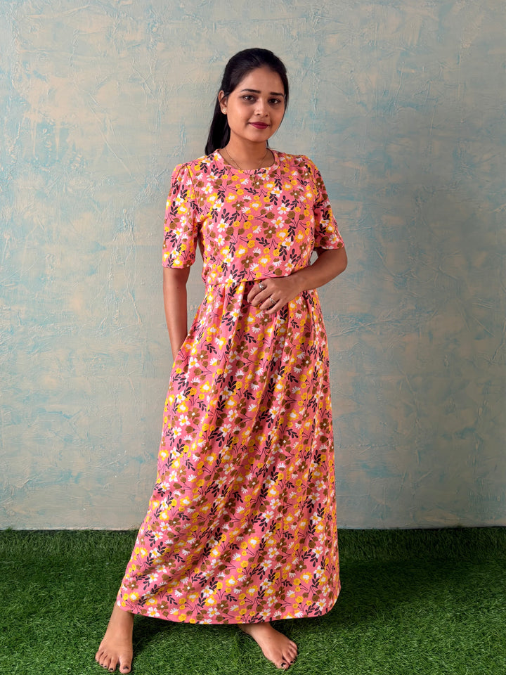 Morning Glory - Zipless Maternity and feeding wear - Full length
