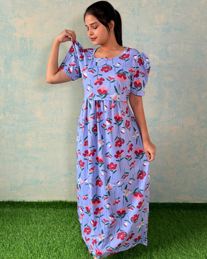 Radha - Zipless Maternity & feeding wear - Full length - Mildly thin