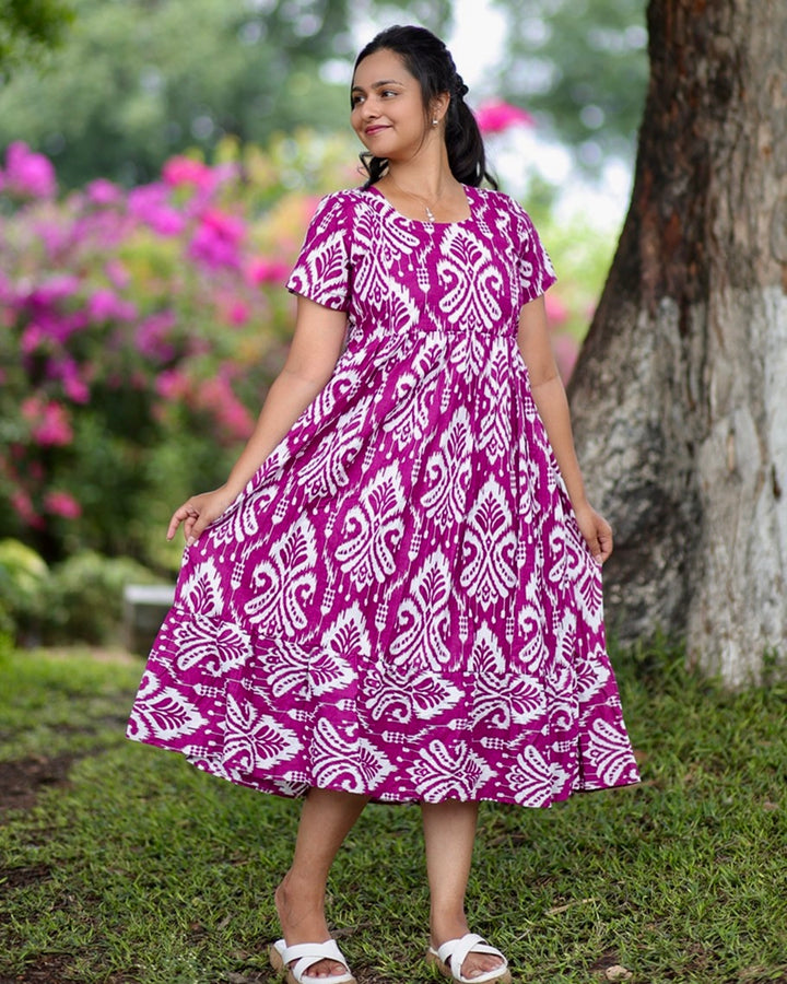 Aara Maternity & feeding wear with side zips