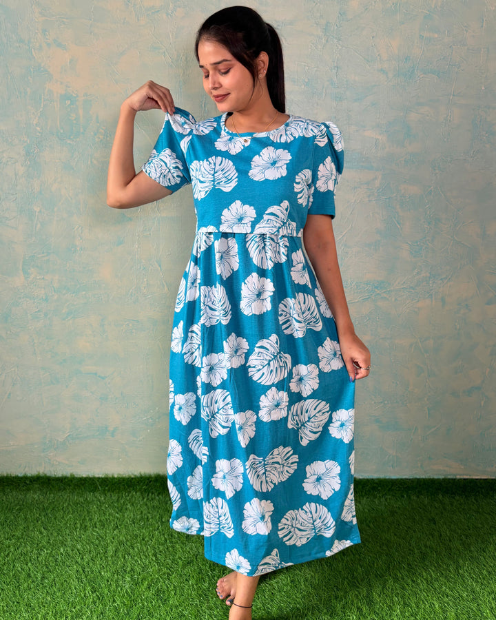 Green Lettuce - Zipless Maternity & feeding wear - Midi length