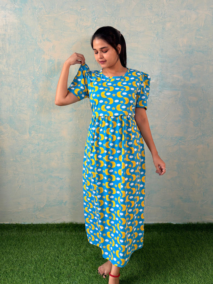 Half Moon - Zipless Maternity and feeding wear - Midi length