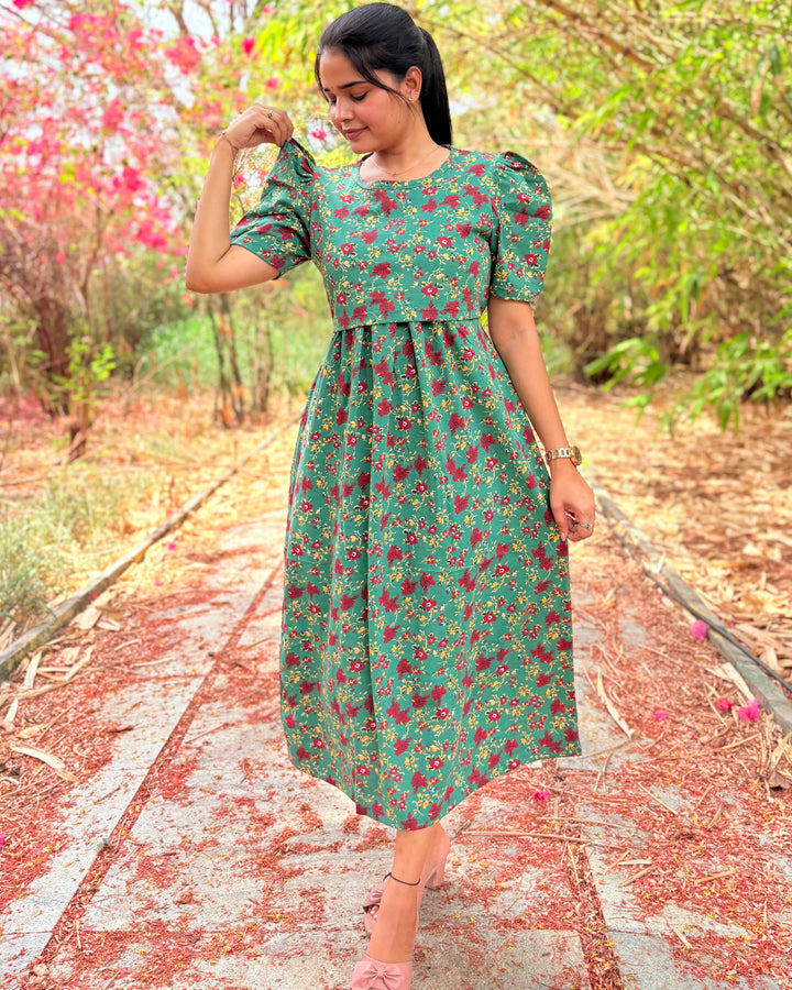 EMMA - Zipless Maternity & feeding wear - Midi length