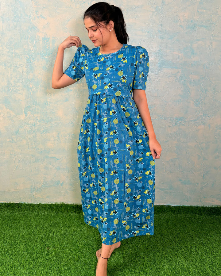 VIRIDIAN - Zipless Maternity & feeding wear - Midi length