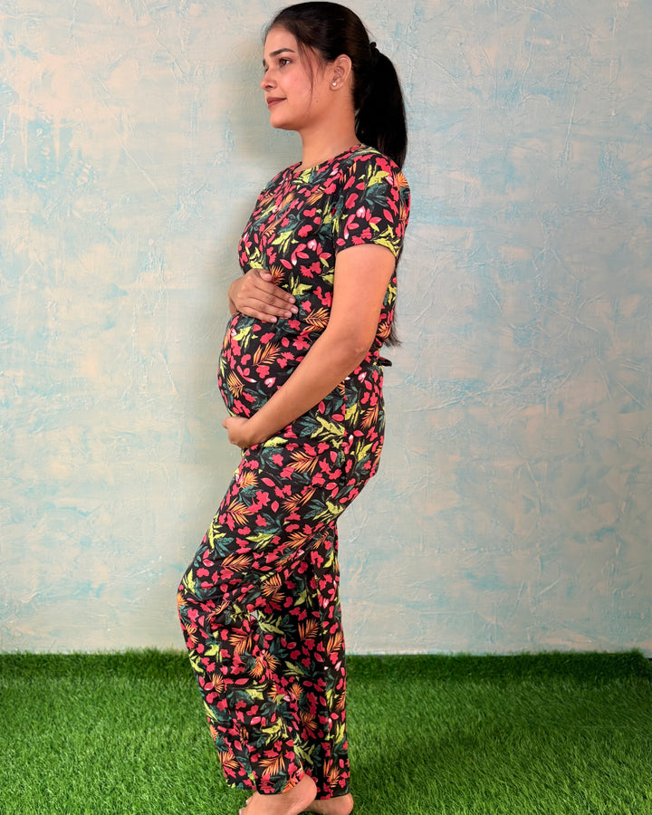 RED BEACH - Zipless Maternity & feeding set