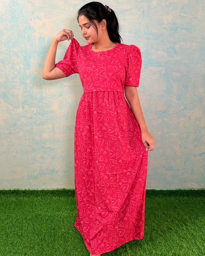 TRUE HEART - Zipless Maternity & feeding wear - Full length