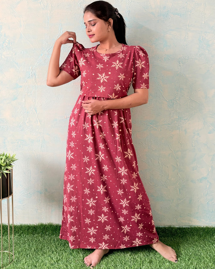 Crystal - Zipless Maternity and feeding wear - Full length