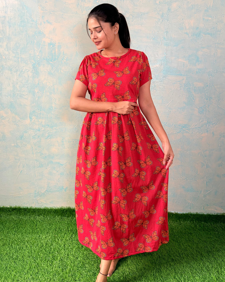 Admiral - Zipless Maternity & feeding wear - Midi length