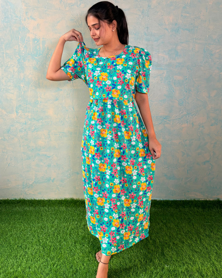 ANAIMUDI - Zipless Maternity & feeding wear - Full length - 50 inches