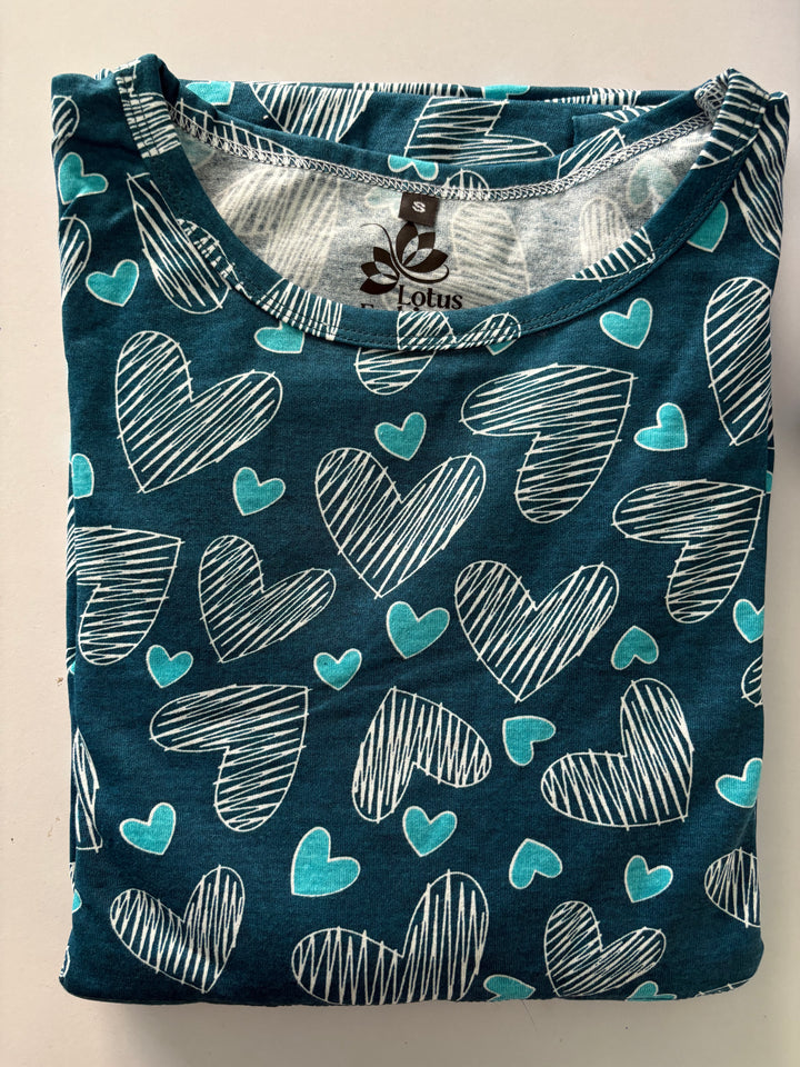 Green Heart - Zipless Maternity and feeding wear - Midi length